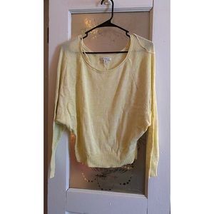 American Eagle Green Cropped Sweater